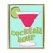 Stupell Industries Retro Cocktail Hour Framed Floater Canvas Wall Art Design by SD Graphics Studio